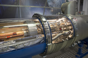 Cross section of the tube