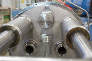 Cross section of the tube